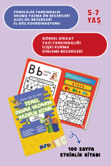 DİKKAT GELİŞTİREN TEMEL OKUMA YAZMAYA HAZIRLIK KİTABI- TEMEL KODLAMA KİTABI (5 YAŞ )